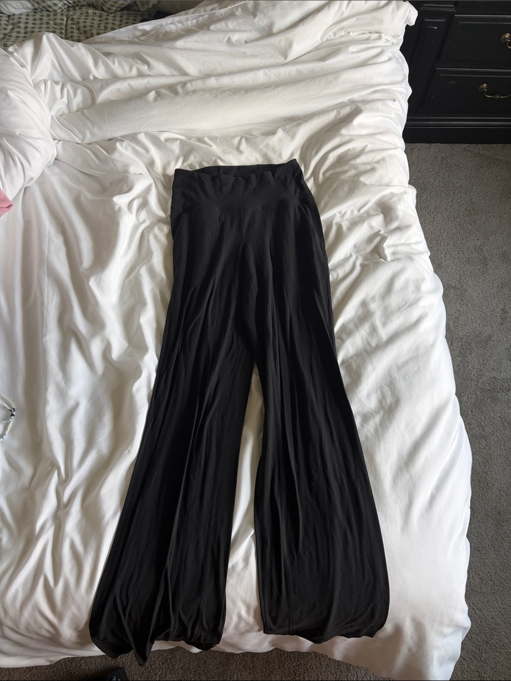 lululemon athletica Black Wide-Leg Palazzo Pants